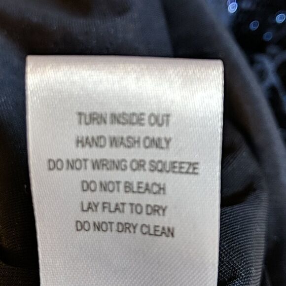 Emerald Sundae Sparkly Blue Velvet Skort Romper - Picture 14 of 14